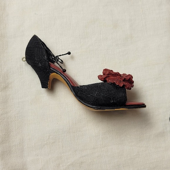 Miniature High Heel Shoes & Matching Handbags Fashionable Figurines Resin 10 pc - Picture 10 of 16